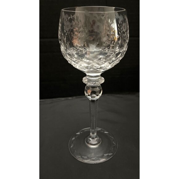 Rogaska Gallia Crystal Hock-Ballon Wine 8” France 1990’s - Picture 1 of 7